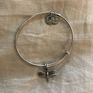 Alex and Ani Dragonfly charm bracelet